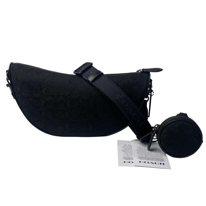 美品 コーチ coach ジグネチャー ショルダーバッグ ポーチ付き CAH95 斜めがけ クロスボディ レディース