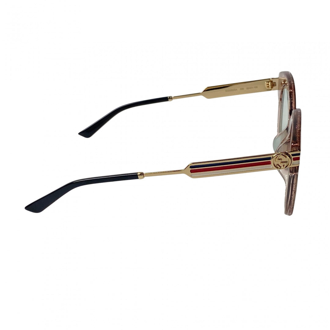 美品 グッチ GUCCI レディース サングラス シェリーライン GG0282SA 066