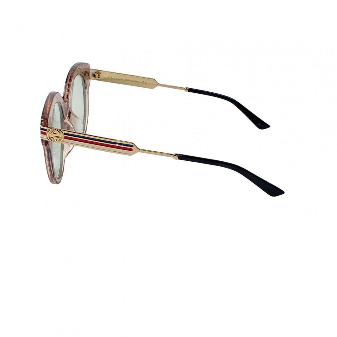 美品 グッチ GUCCI レディース サングラス シェリーライン GG0282SA 066
