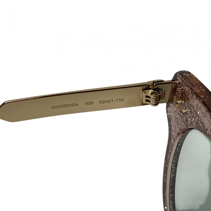美品 グッチ GUCCI レディース サングラス シェリーライン GG0282SA 066