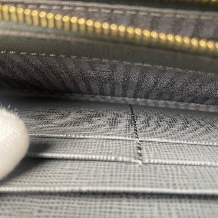 美品 フェンディ FENDI レディース 長財布 トゥージュール フラップ ロングウォレット