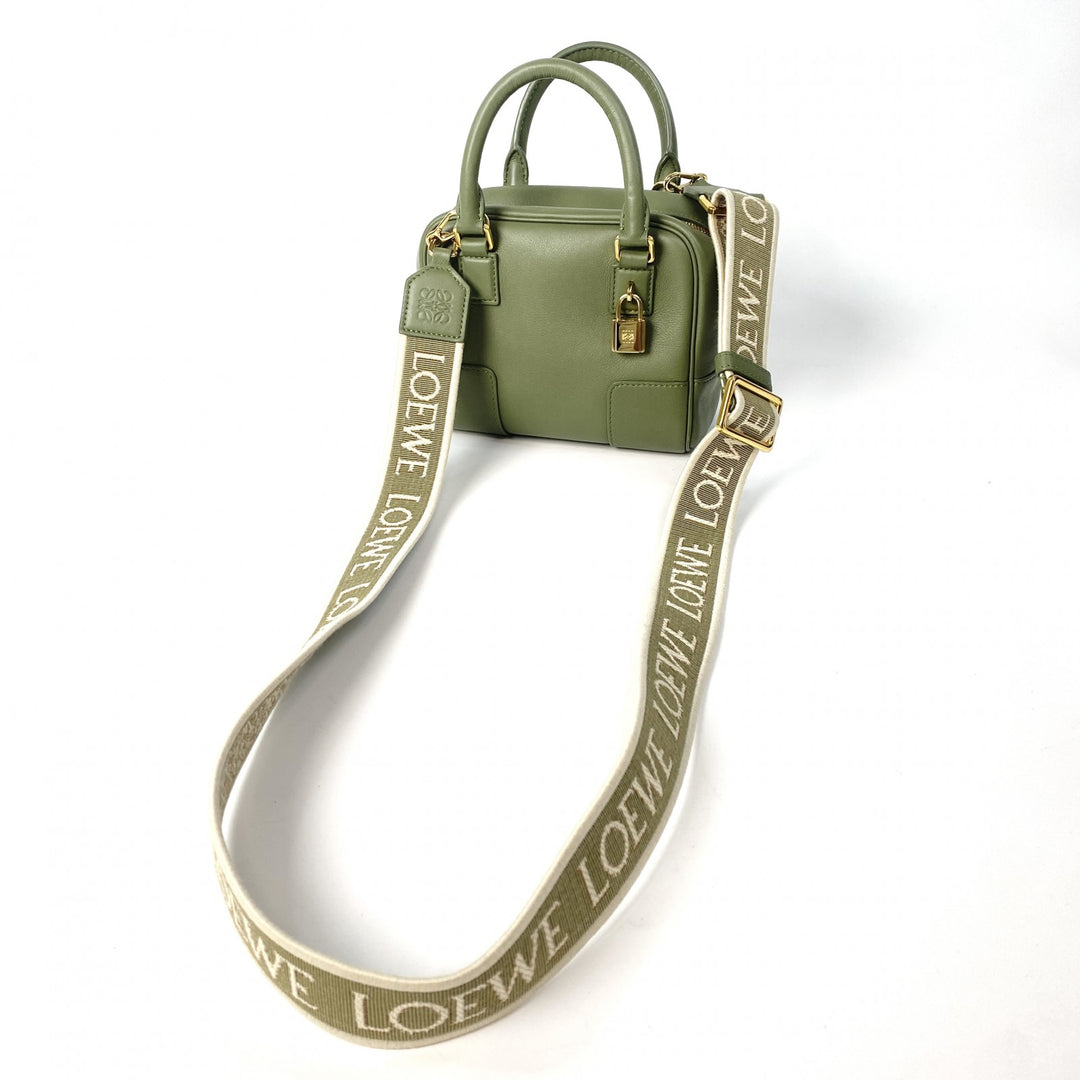 [大幅値下げ]美品 ロエベ LOEWE レディース アマソナ 16 2way ショルダーバッグ ハンドバッグ 斜めがけ クロスボディ