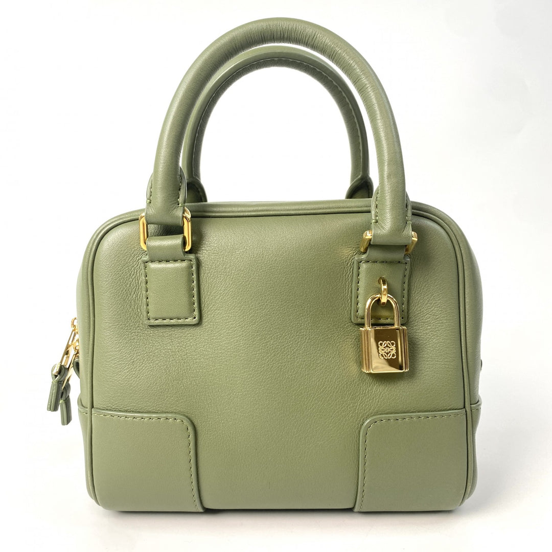 [大幅値下げ]美品 ロエベ LOEWE レディース アマソナ 16 2way ショルダーバッグ ハンドバッグ 斜めがけ クロスボディ