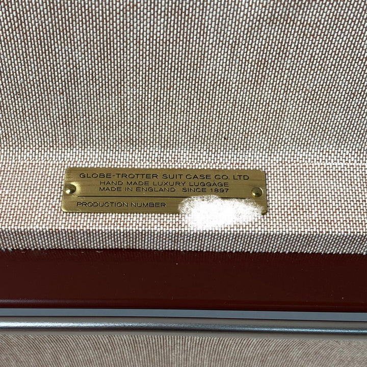 美品 定価26万 グローブ トロッター GLOBE-TROTTER メンズ サファリ スモール アタッシェケース
