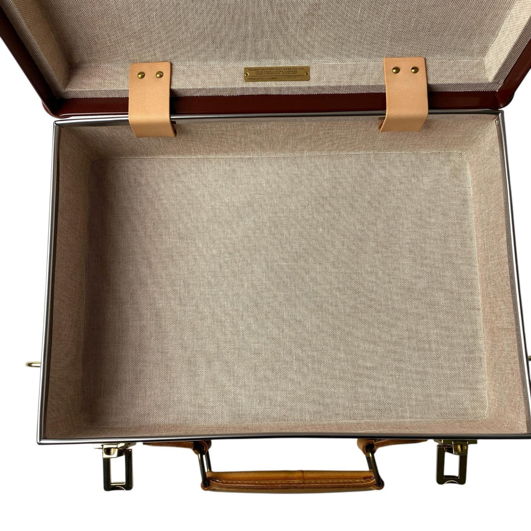 美品 定価26万 グローブ トロッター GLOBE-TROTTER メンズ サファリ スモール アタッシェケース