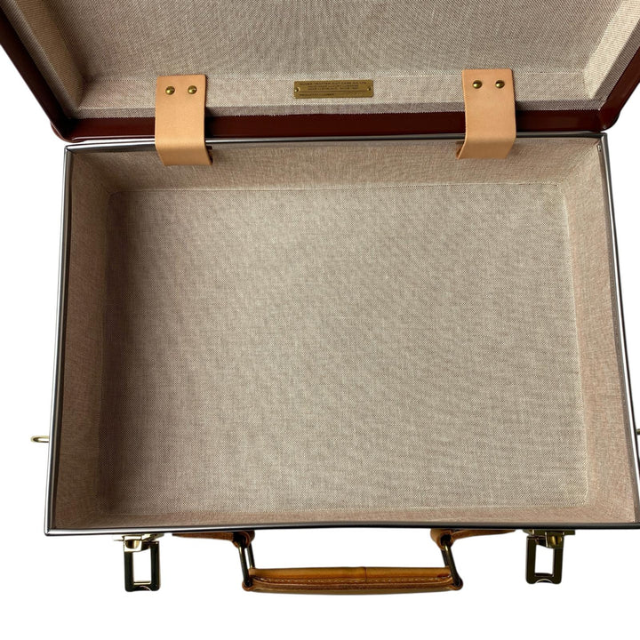 美品 定価26万 グローブ トロッター GLOBE-TROTTER メンズ サファリ スモール アタッシェケース