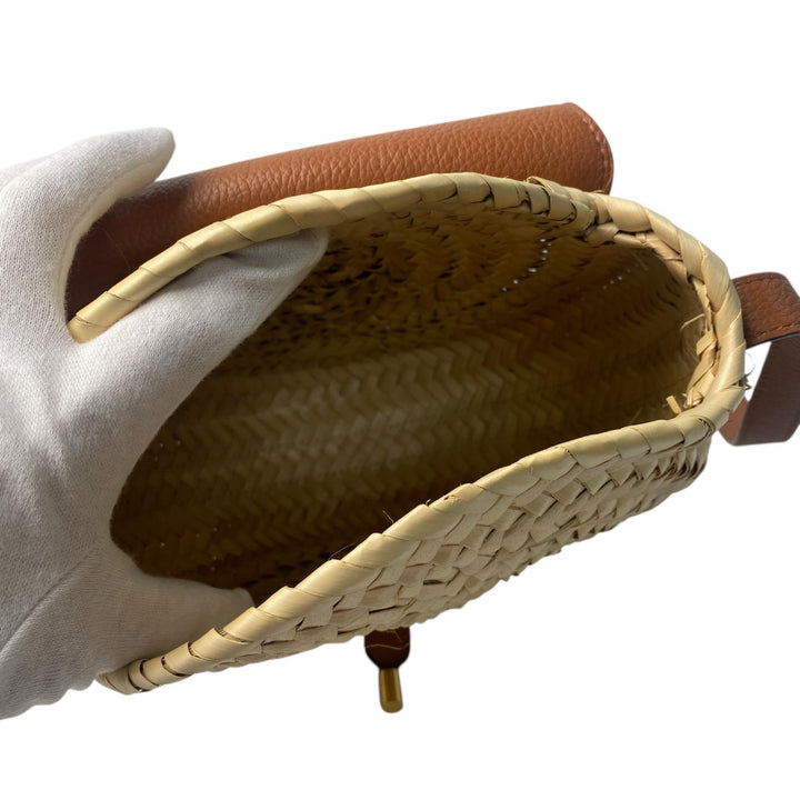 クロエ Chloe レディース マーシー ラフィア ショルダーバッグ カゴバッグ CHC220S735G5825M 斜めがけ クロスボディ