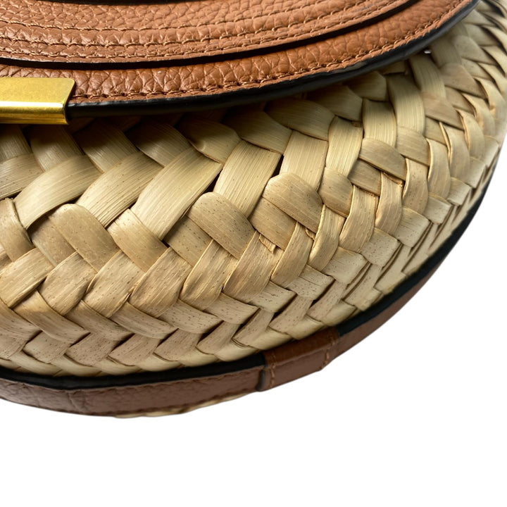 クロエ Chloe レディース マーシー ラフィア ショルダーバッグ カゴバッグ CHC220S735G5825M 斜めがけ クロスボディ