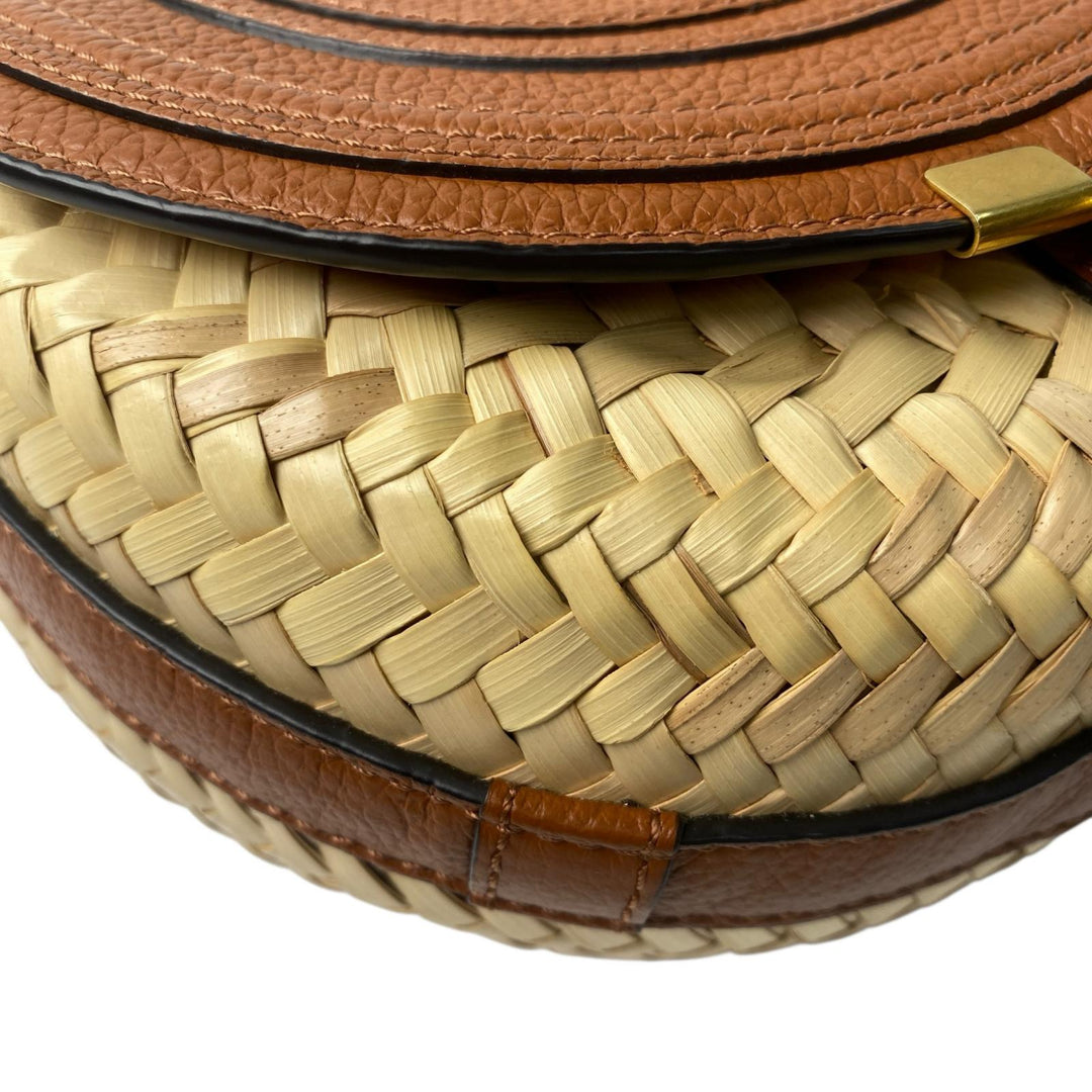 クロエ Chloe レディース マーシー ラフィア ショルダーバッグ カゴバッグ CHC220S735G5825M 斜めがけ クロスボディ