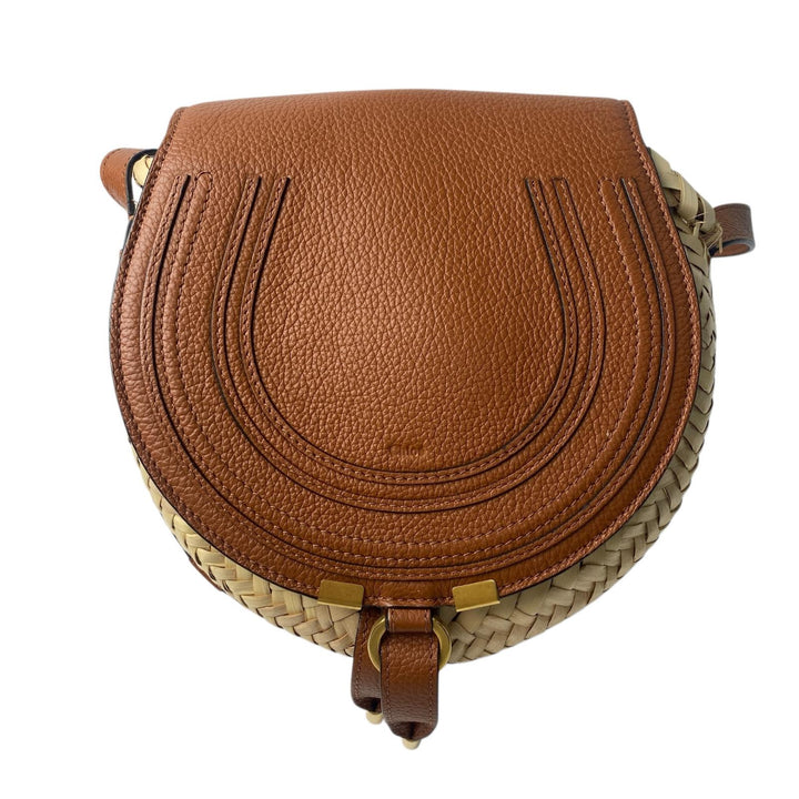 クロエ Chloe レディース マーシー ラフィア ショルダーバッグ カゴバッグ CHC220S735G5825M 斜めがけ クロスボディ