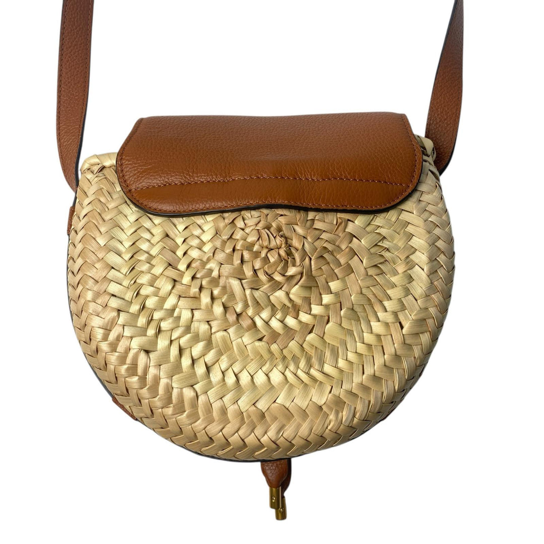 クロエ Chloe レディース マーシー ラフィア ショルダーバッグ カゴバッグ CHC220S735G5825M 斜めがけ クロスボディ