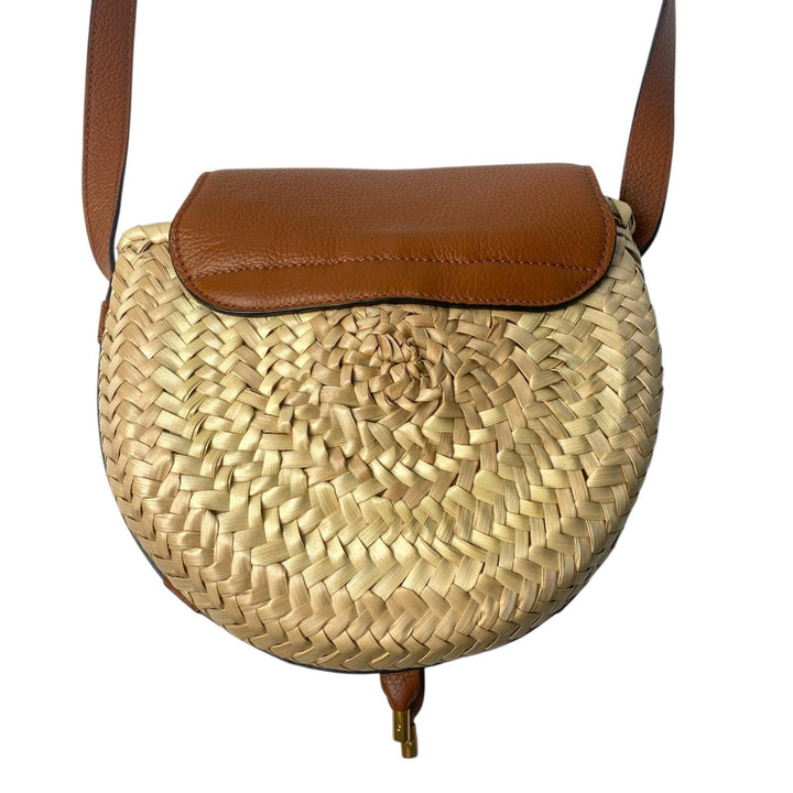 クロエ Chloe レディース マーシー ラフィア ショルダーバッグ カゴバッグ CHC220S735G5825M 斜めがけ クロスボディ