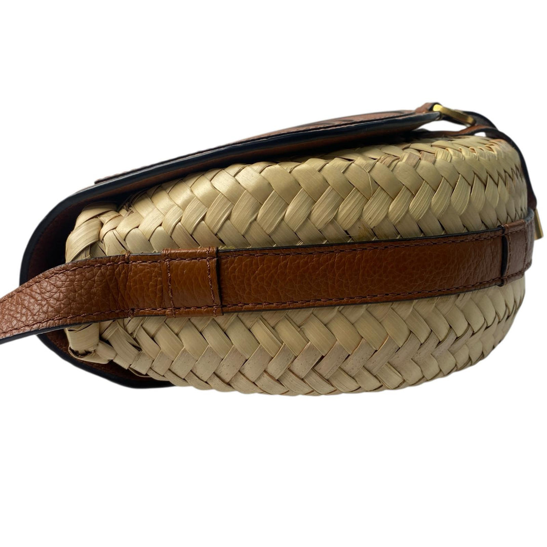 クロエ Chloe レディース マーシー ラフィア ショルダーバッグ カゴバッグ CHC220S735G5825M 斜めがけ クロスボディ