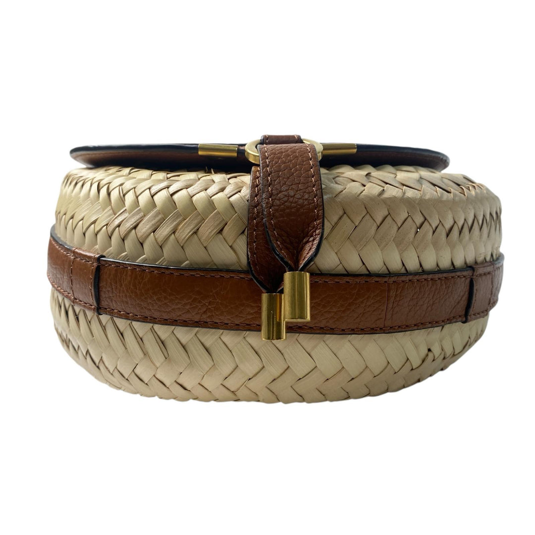 クロエ Chloe レディース マーシー ラフィア ショルダーバッグ カゴバッグ CHC220S735G5825M 斜めがけ クロスボディ