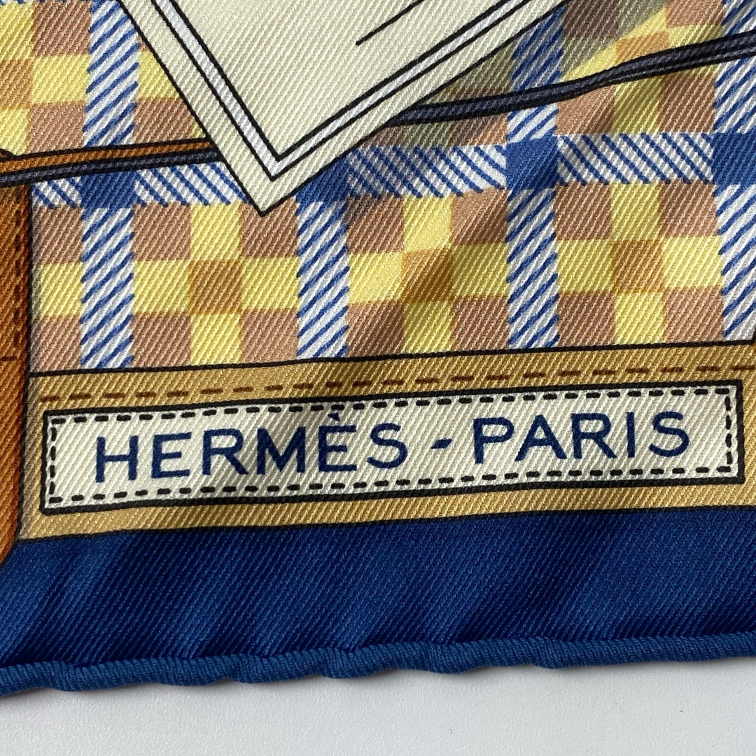 エルメス HERMES レディース スカーフ 馬車の変遷 カレ 70 シルク
