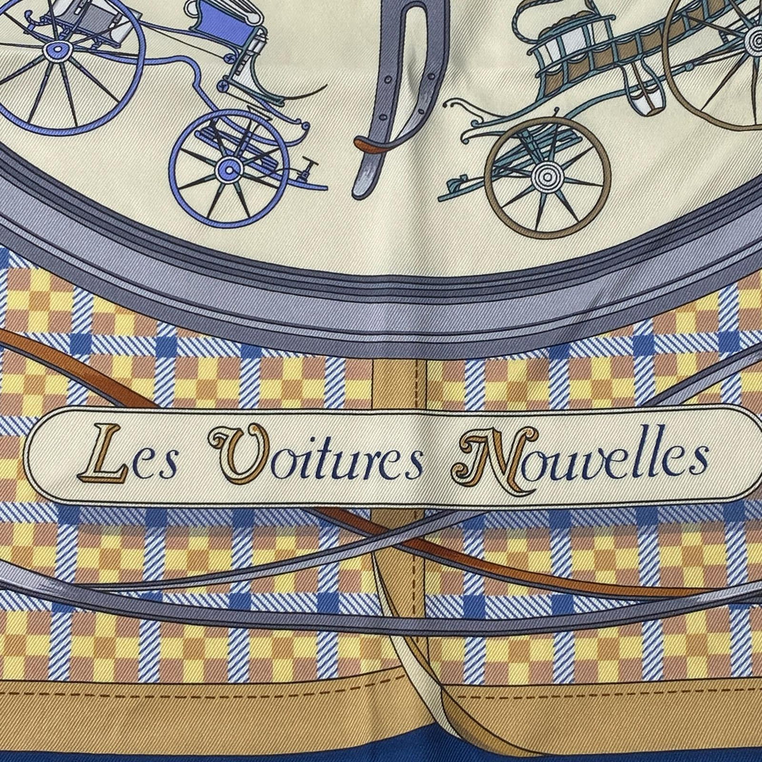 エルメス HERMES レディース スカーフ 馬車の変遷 カレ 70 シルク