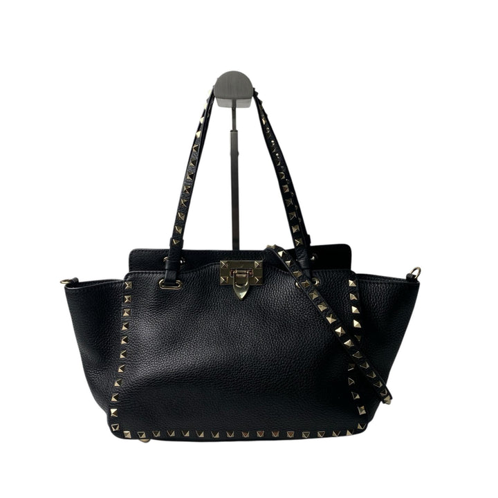 ヴァレンティノガラヴァーニ valentino garavani レディース ロックスタッズ 2way ハンドバッグ ショルダーバッグ ブラック 黒