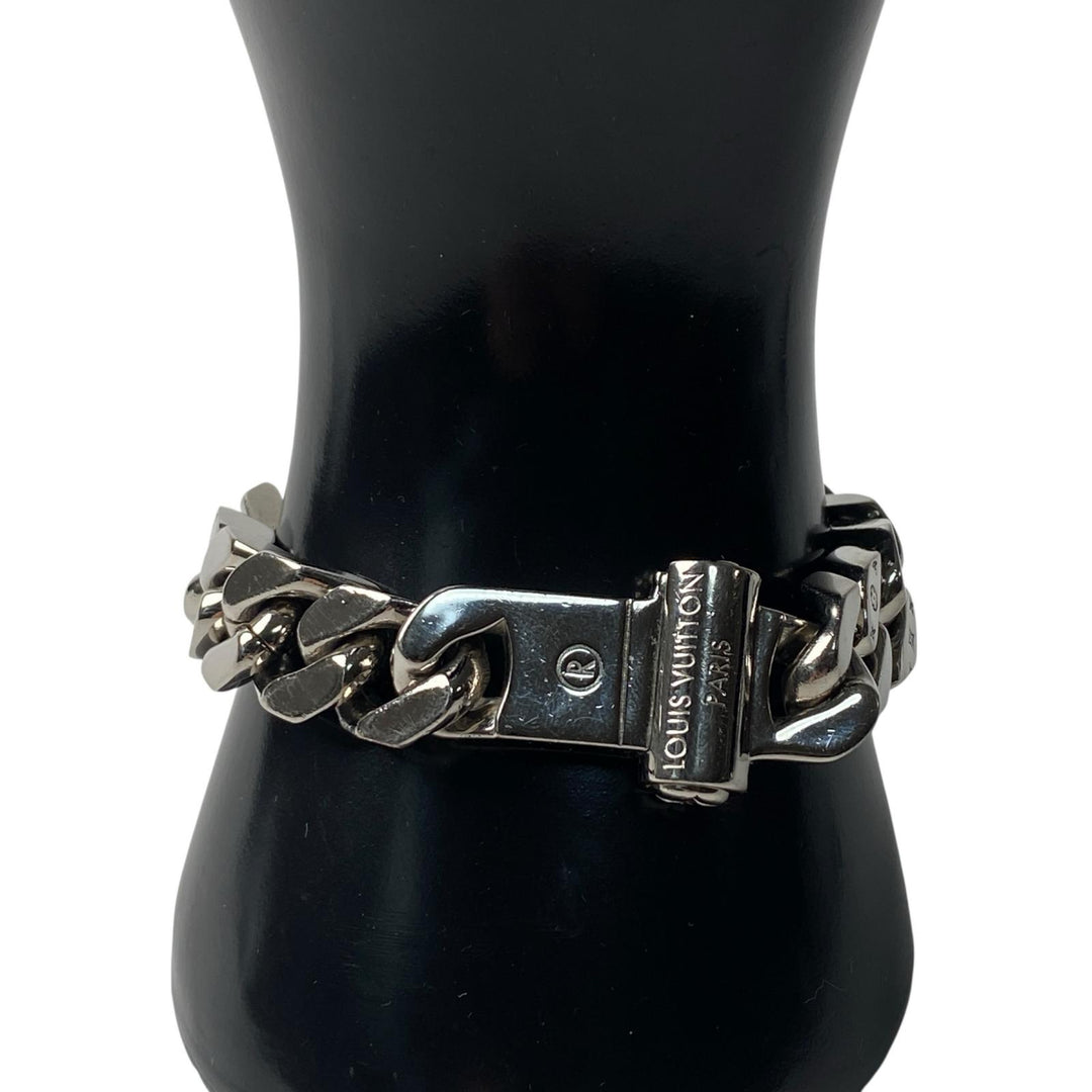 ルイ ヴィトン LOUIS VUITTON メンズ ブラスレメタル LVチェーンリンクス ブレスレット M シルバー LE0220 M68273