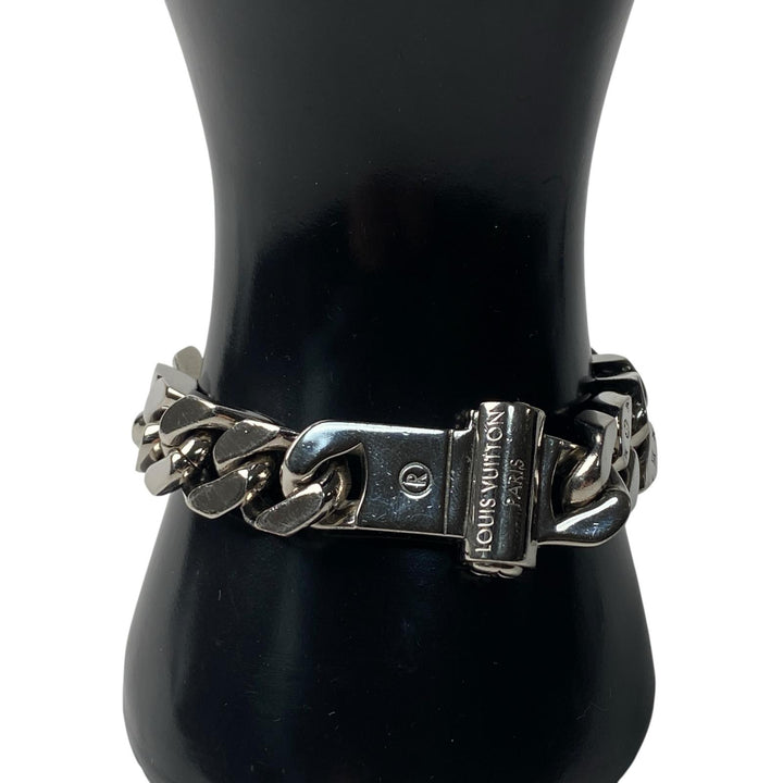 ルイ ヴィトン LOUIS VUITTON メンズ ブラスレメタル LVチェーンリンクス ブレスレット M シルバー LE0220 M68273
