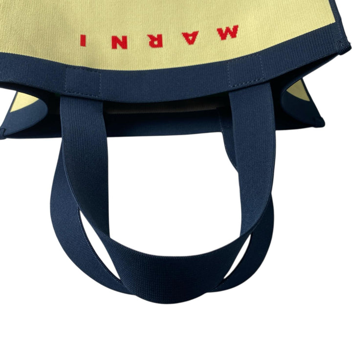 美品 マルニ MARNI レディース ジャガード トートバッグ SHMQ0045A0