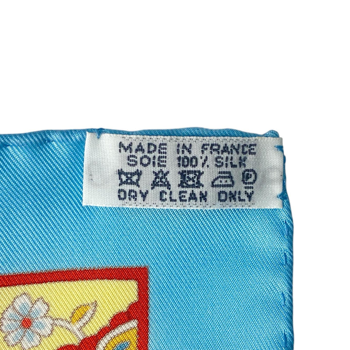 美品 エルメス HERMES レディース カレ90 花咲く島たちの国で