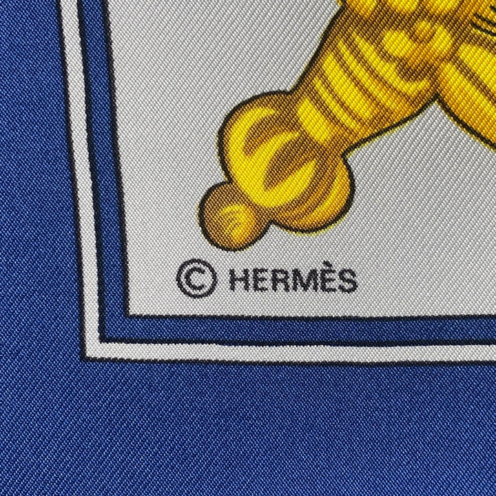 未使用 エルメス HERMES レディース カレ90 Le Tarot（タロットカード）