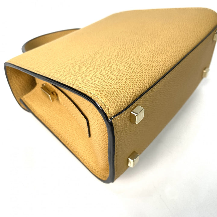 定価53万 未使用 ヴァレクストラ Valextra レディース マイクロ イジィデ N 532246 V5E23 028 ハンドバッグ ショルダーバッグ 斜めがけ クロスボディ