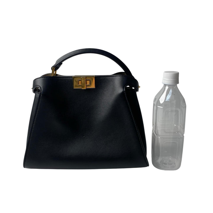 美品 フェンディ FENDI 8BN302 エッセンシャリー ピーカブー 2way ショルダーバッグ ハンドバッグ 斜めがけ クロスボディ レディース