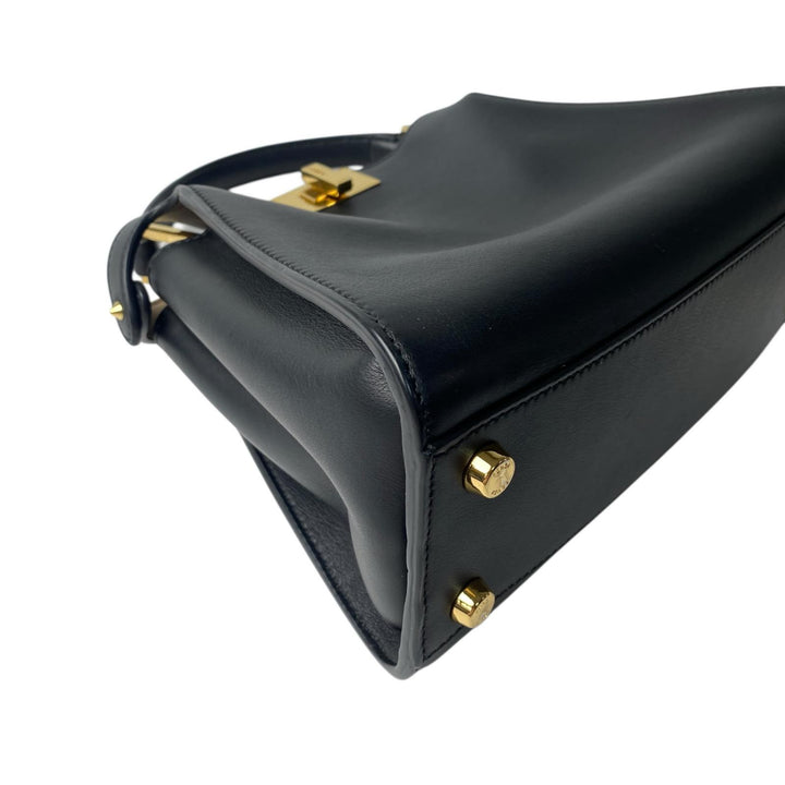 美品 フェンディ FENDI 8BN302 エッセンシャリー ピーカブー 2way ショルダーバッグ ハンドバッグ 斜めがけ クロスボディ レディース