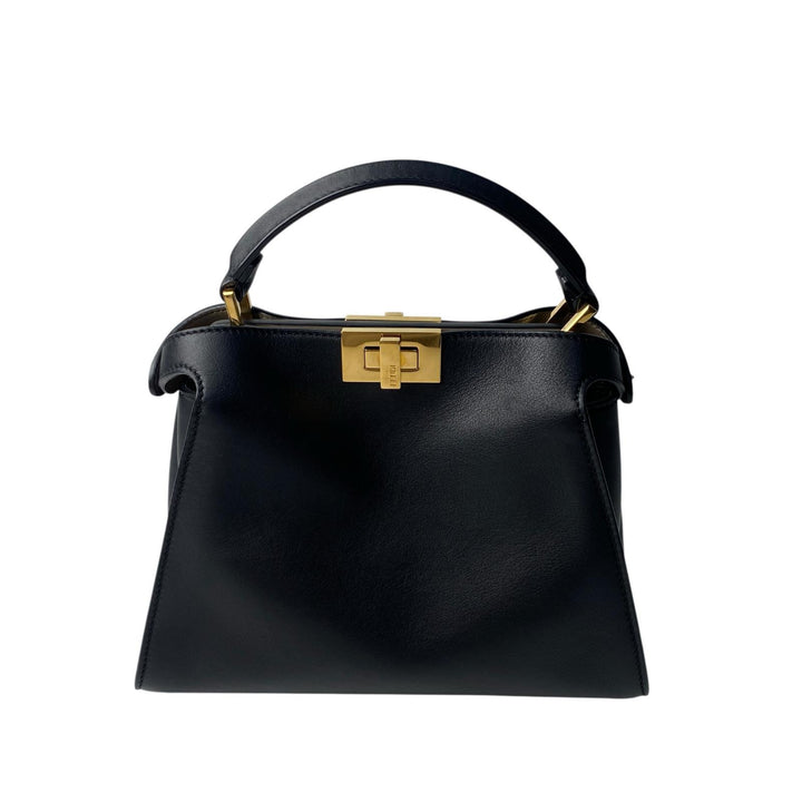 美品 フェンディ FENDI 8BN302 エッセンシャリー ピーカブー 2way ショルダーバッグ ハンドバッグ 斜めがけ クロスボディ レディース