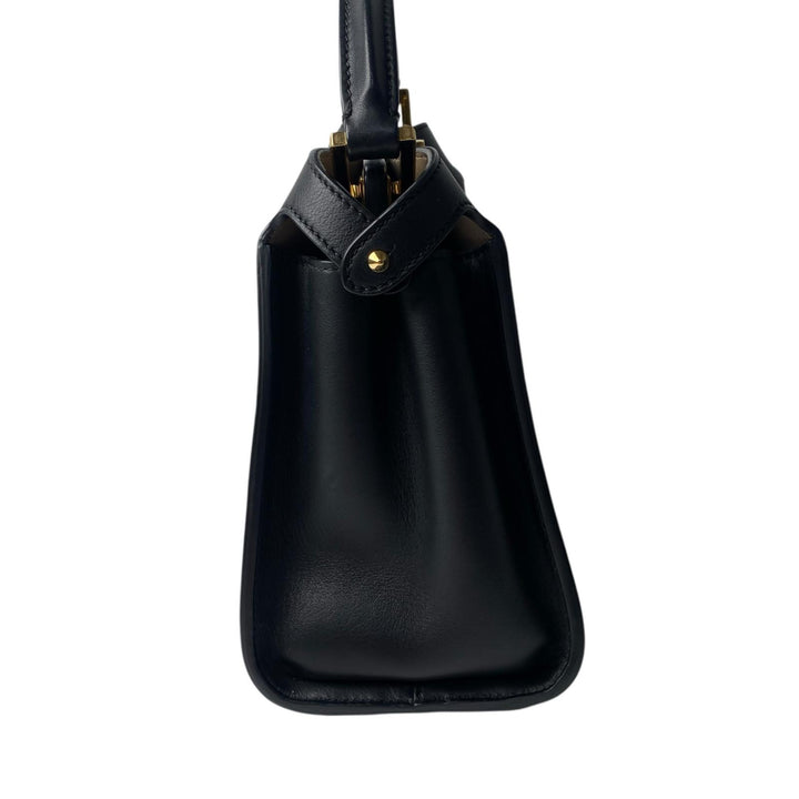 美品 フェンディ FENDI 8BN302 エッセンシャリー ピーカブー 2way ショルダーバッグ ハンドバッグ 斜めがけ クロスボディ レディース