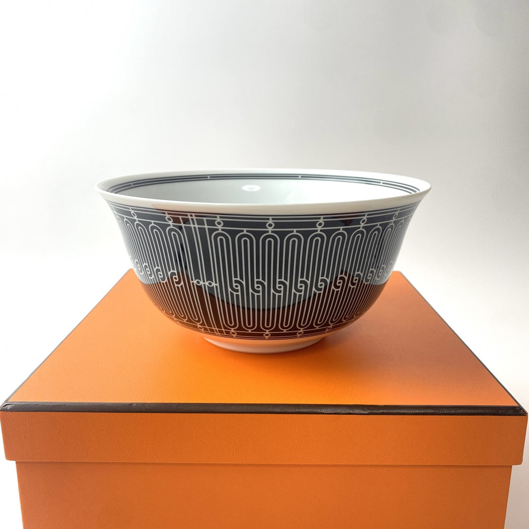未使用 エルメス HERMES Hデコ アッシュデコ ボウル皿