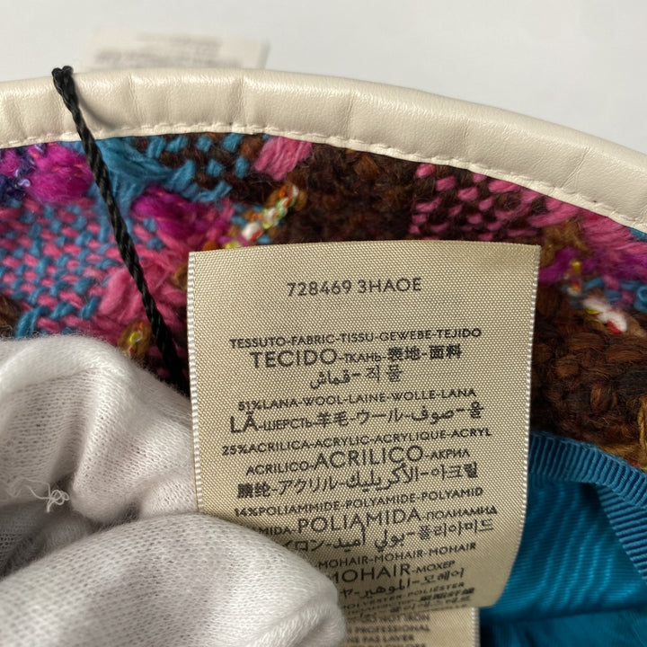 未使用 グッチ GUCCI レディース バケットハット GGロゴ ツイード