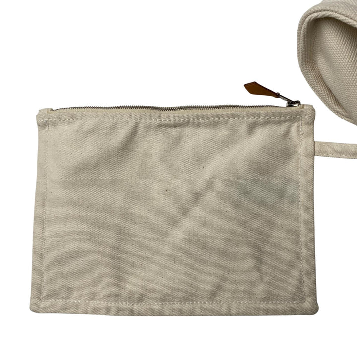 エルメス HERMES カンヌ MM キャンバス トートバッグ ポーチ付き レディース