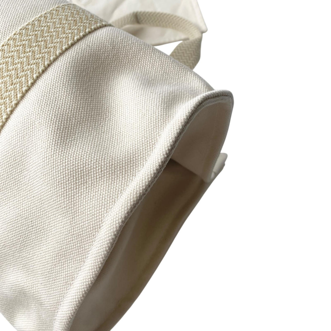 エルメス HERMES カンヌ MM キャンバス トートバッグ ポーチ付き レディース