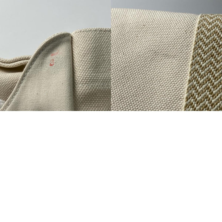 エルメス HERMES カンヌ MM キャンバス トートバッグ ポーチ付き レディース