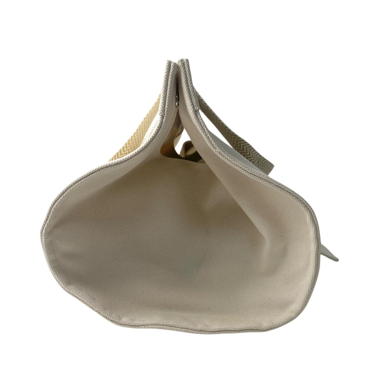 エルメス HERMES カンヌ MM キャンバス トートバッグ ポーチ付き レディース