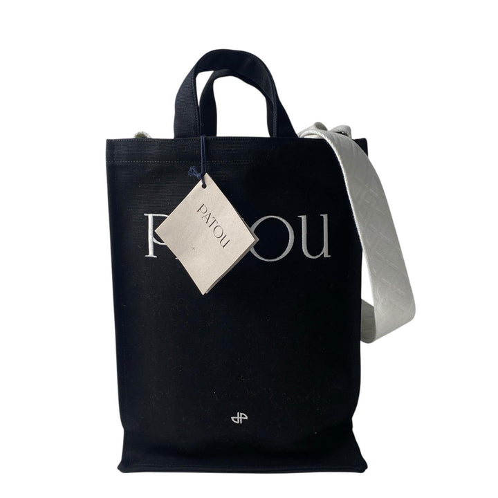 未使用 パトゥ PATOU キャンバス ショルダーバッグ ハンドバッグ 2way レディース