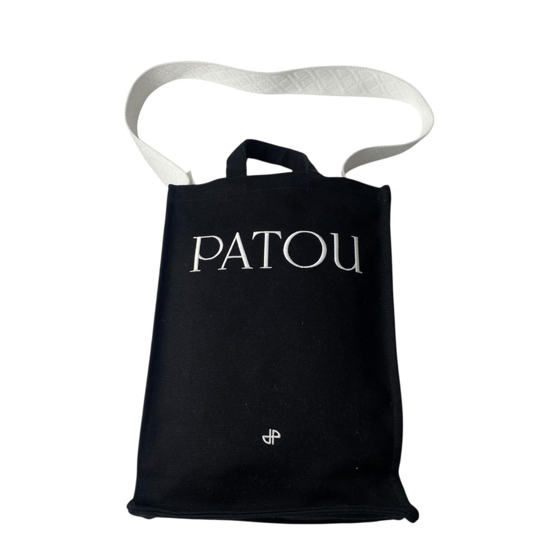 未使用 パトゥ PATOU キャンバス ショルダーバッグ ハンドバッグ 2way レディース