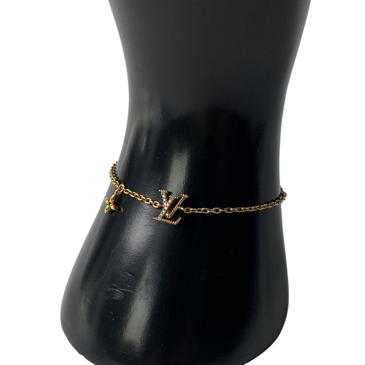 ルイ ヴィトン LOUIS VUITTON LVロゴ ブレスレット M00587 VA1252 レディース