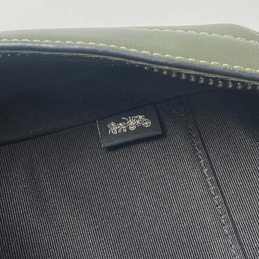 美品 コーチ coach 迷彩 カモフラ ボディバッグ 斜めがけ クロスボディ メンズ