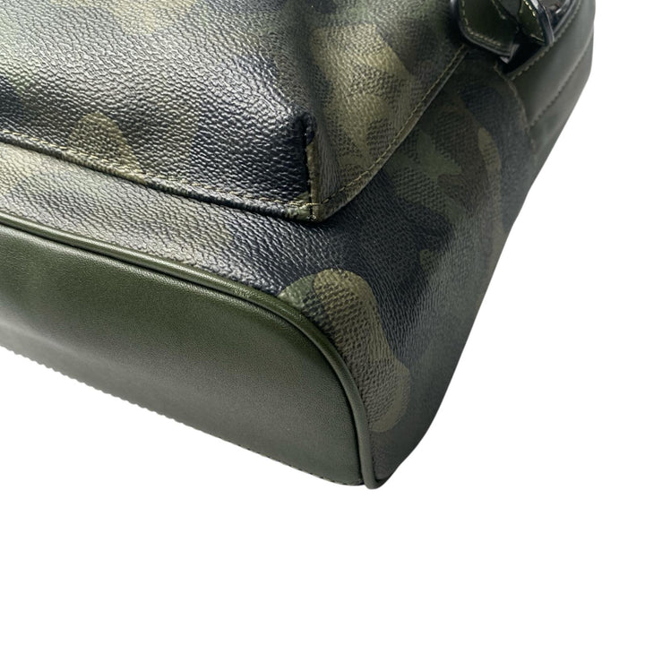 美品 コーチ coach 迷彩 カモフラ ボディバッグ 斜めがけ クロスボディ メンズ