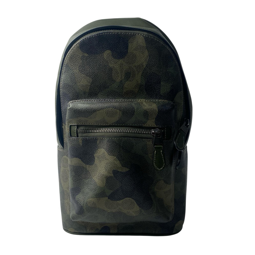 美品 コーチ coach 迷彩 カモフラ ボディバッグ 斜めがけ クロスボディ メンズ