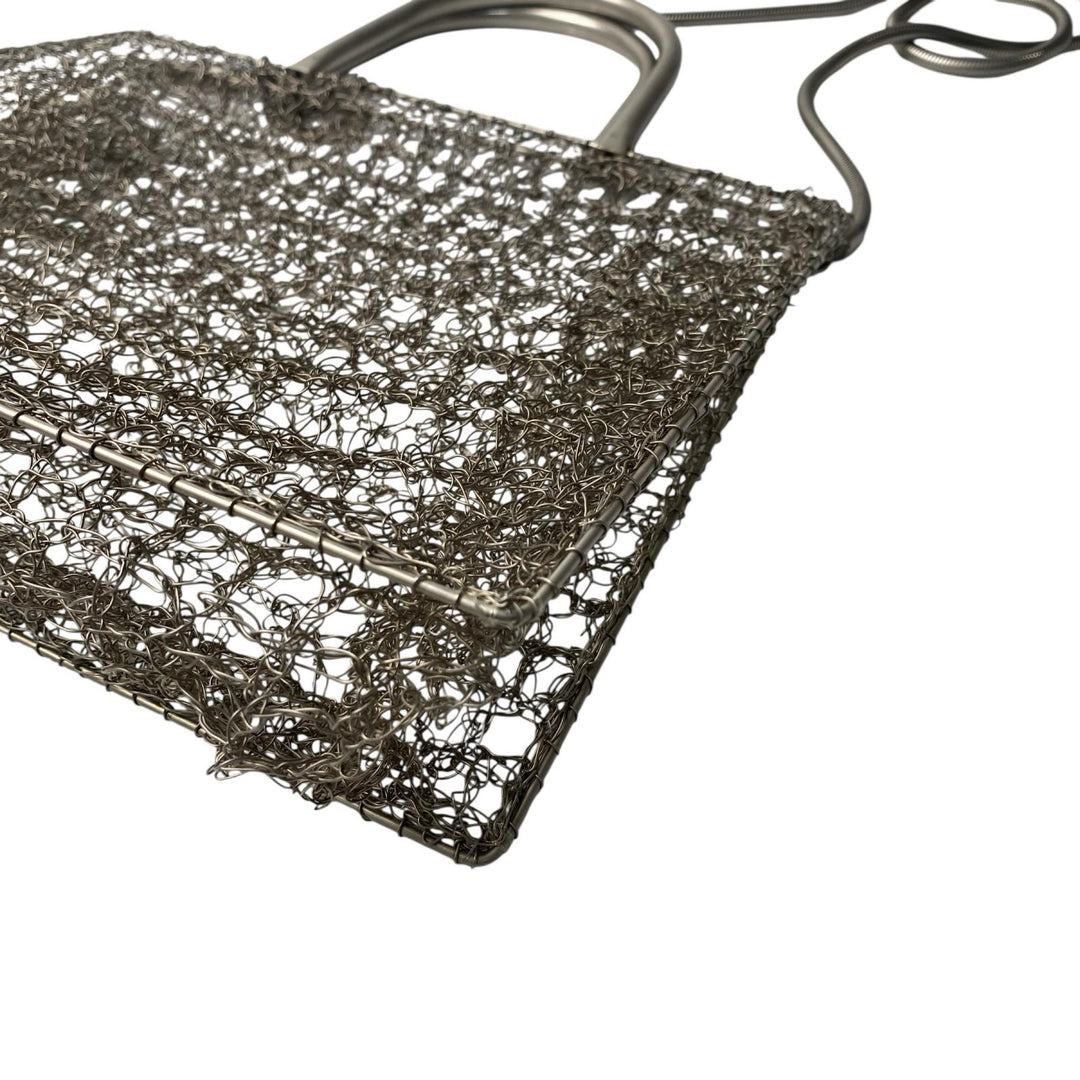 フェラガモ Ferragamo 2way 編み込み ビンテージ ショルダーバッグ ハンドバッグ レディース