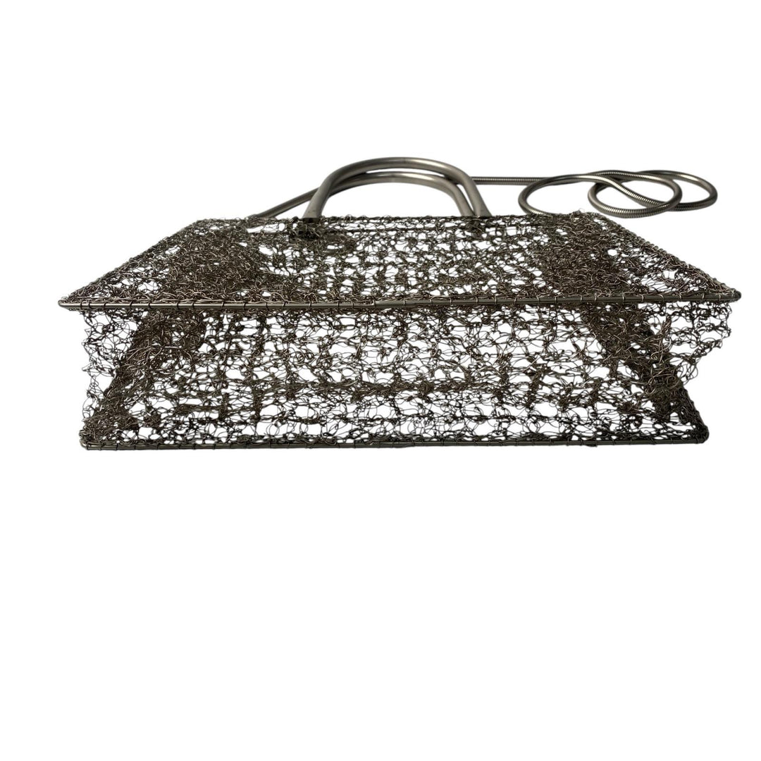 フェラガモ Ferragamo 2way 編み込み ビンテージ ショルダーバッグ ハンドバッグ レディース