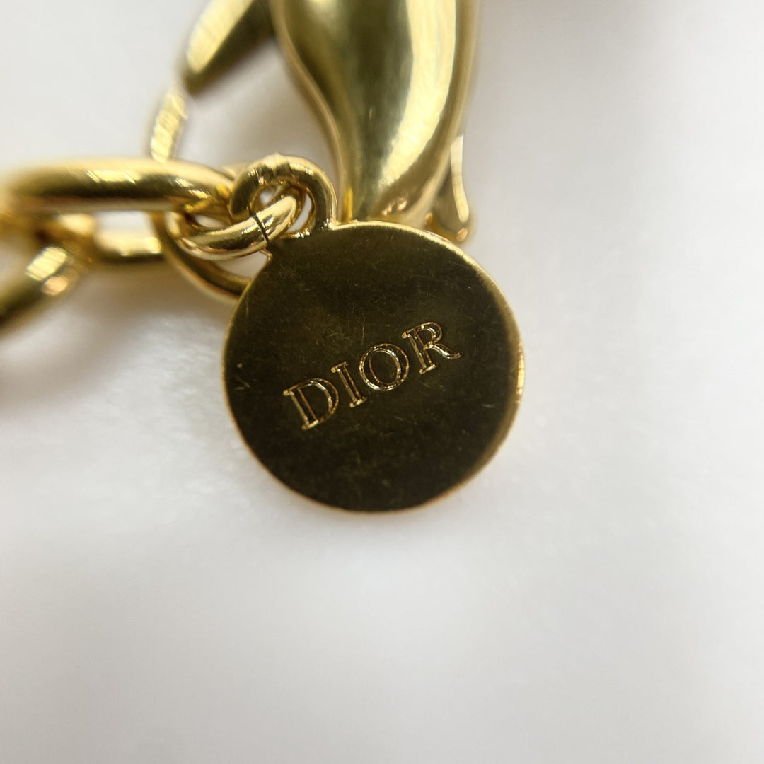 美品 ディオール DIOR メンズ CDアイコン 喜平 ゴールド ネックレス チョーカー