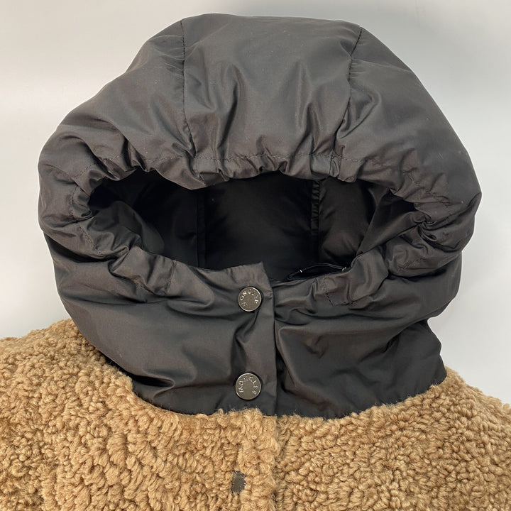 美品 モンクレール MONCLER レディース Bernache リバーシブル ダウン コート #1 160A/84A