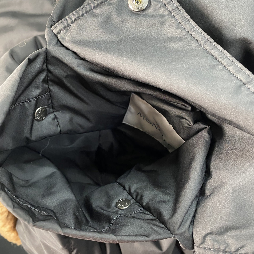 美品 モンクレール MONCLER レディース Bernache リバーシブル ダウン コート #1 160A/84A