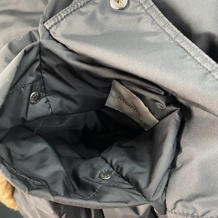 美品 モンクレール MONCLER レディース Bernache リバーシブル ダウン コート #1 160A/84A