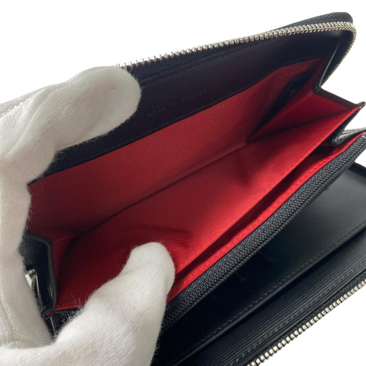 新品同様 シャネル CHANEL トラベルライン ラウンドファスナー ウォレット 5番 レディース